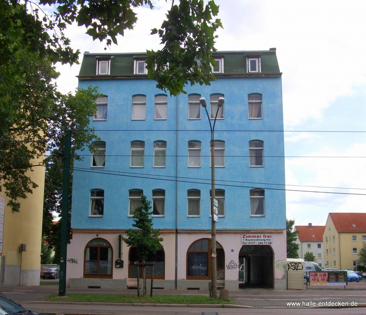 Monteurunterkunft Treffpunkt in der Merseburger Straße in Halle (Saale)