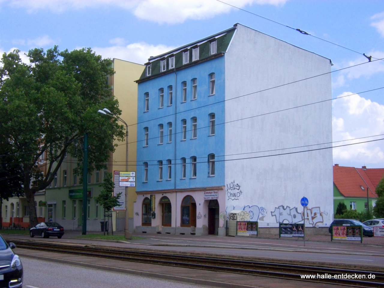 Monteurunterkunft Treffpunkt in der Merseburger Straße in Halle (Saale)