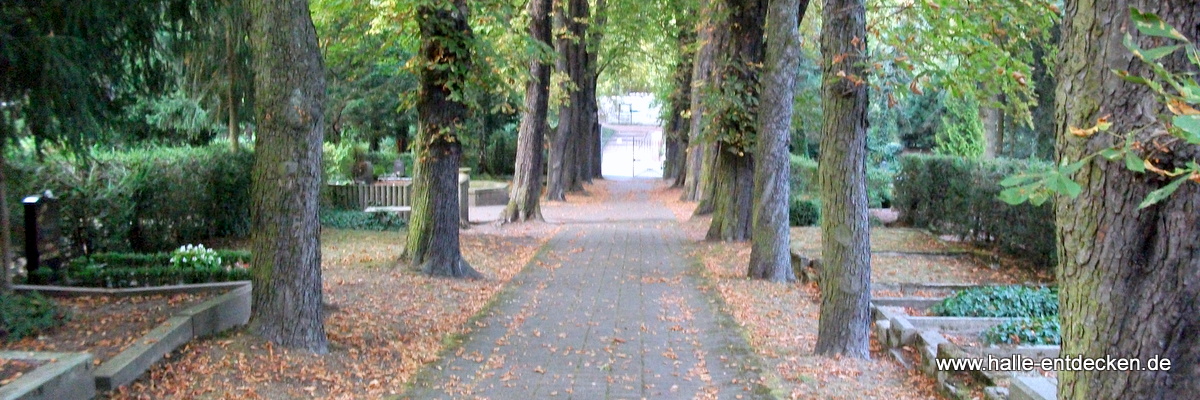 Friedhof Kröllwitz - alte Anlage in Halle (Saale)