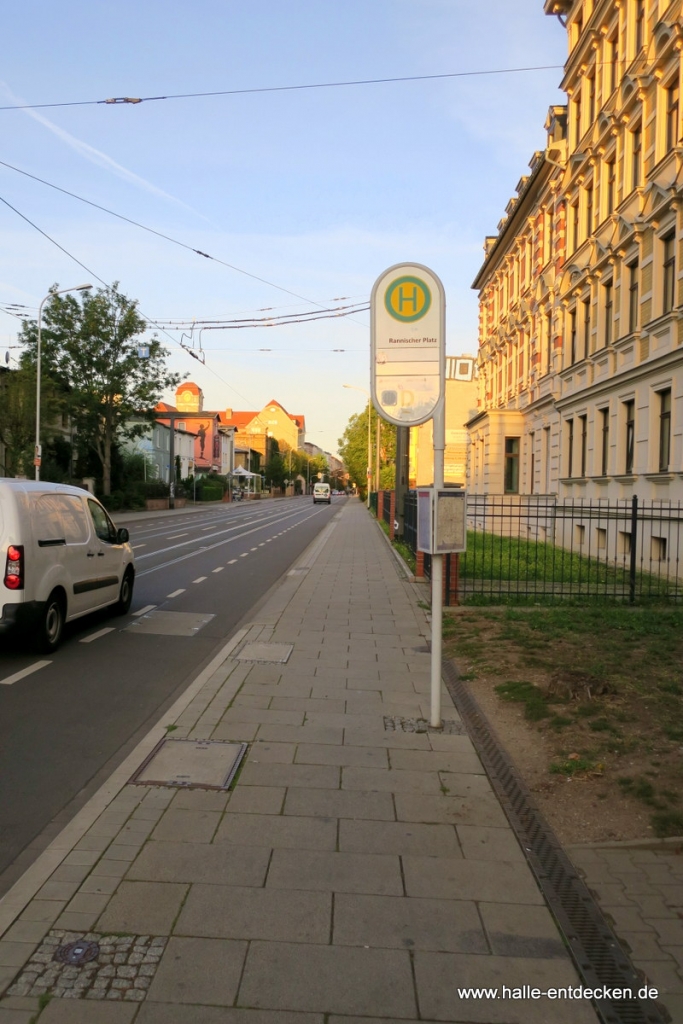 Haltestelle Rannischer Platz in der Torstraße