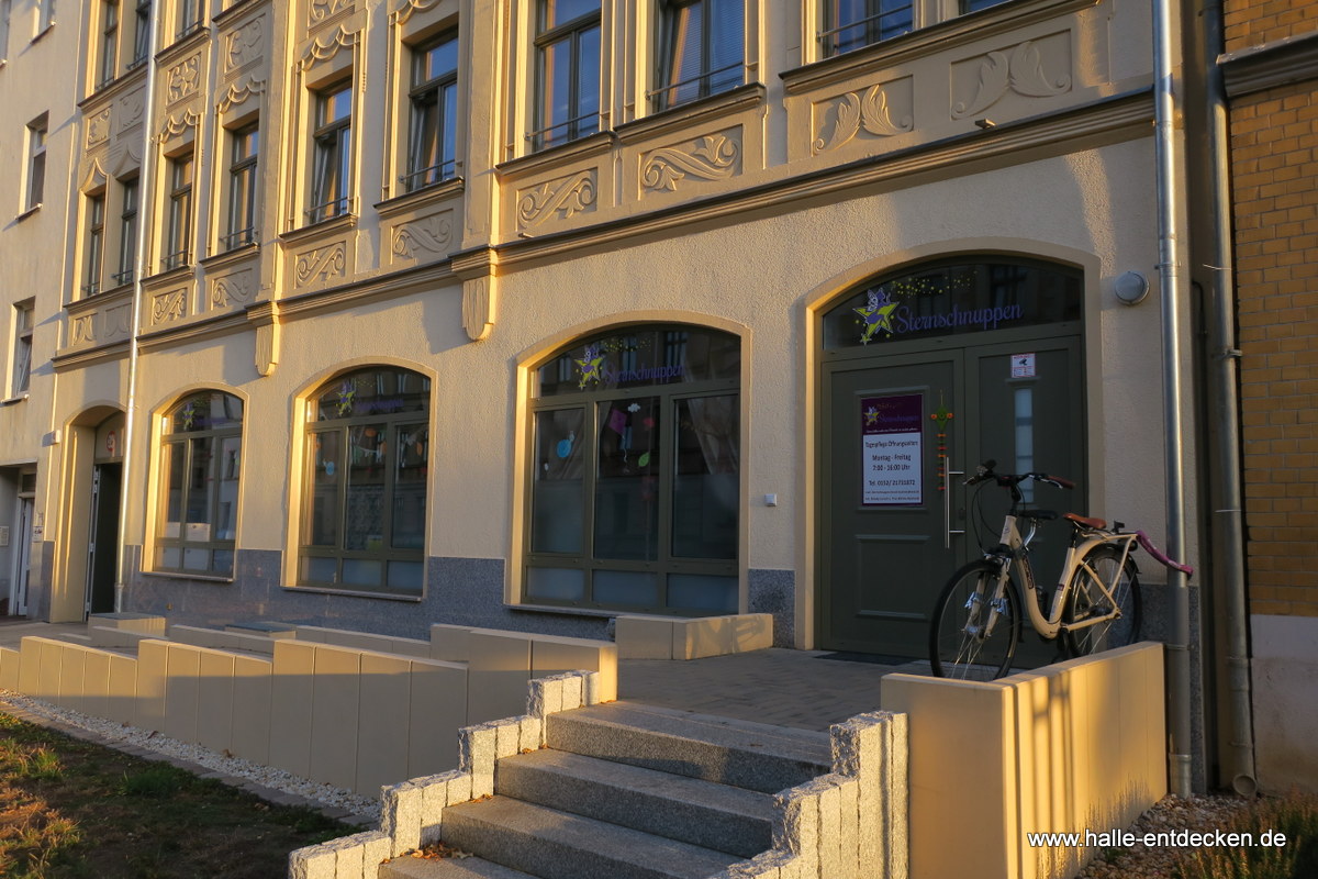 Kindertagespflege Sternschnuppen in der Torstraße in Halle (Saale).