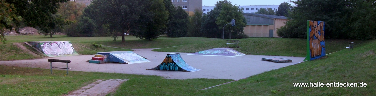 Skateanalage in Heide-Nord, Halle (Saale)