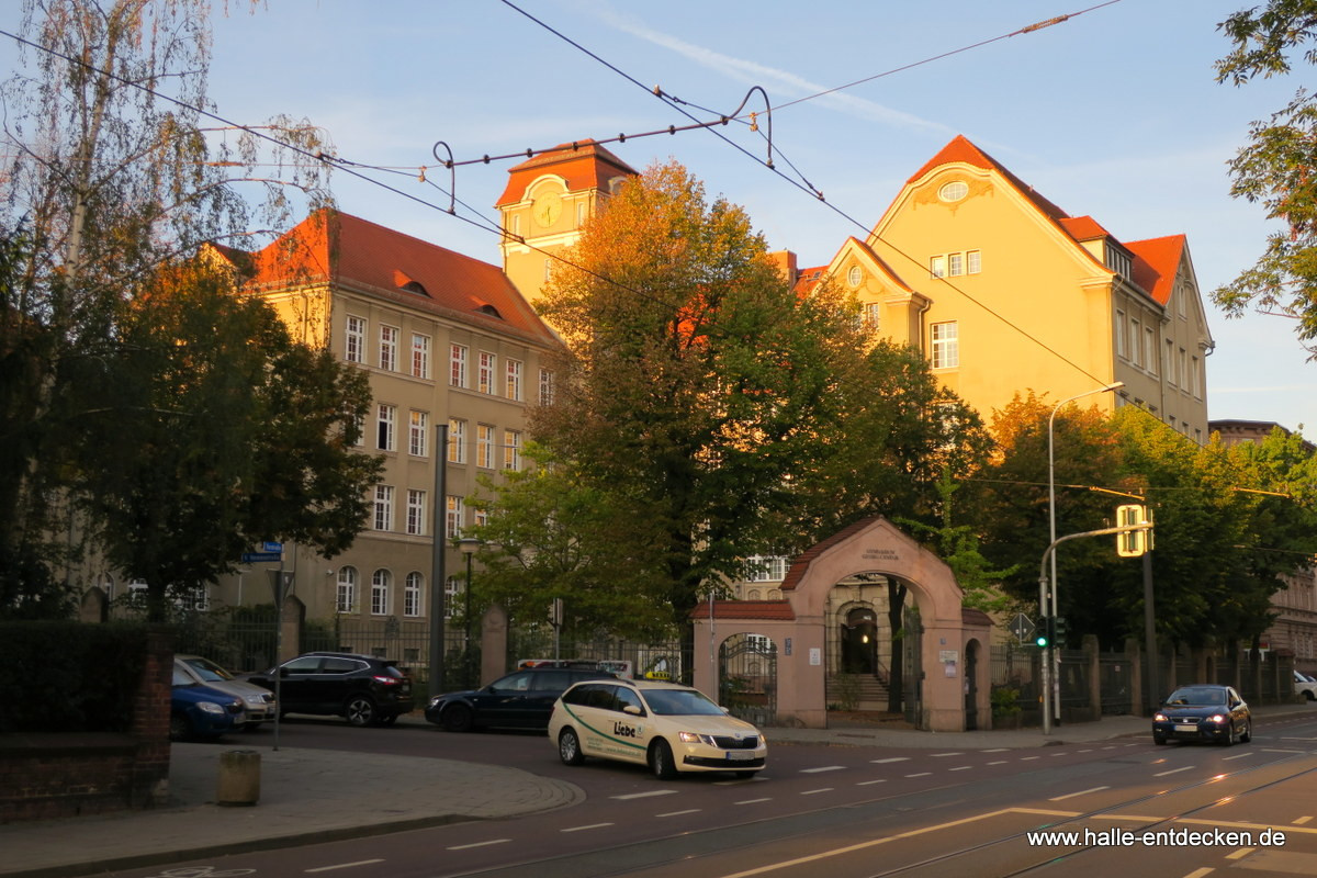 Das Georg-Cantor-Gymnasium in Halles Torstraße.