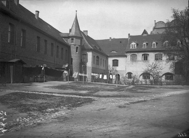 Der Innenhof der Neuen Residenz. Fotografiert von Gottfried Riehm.