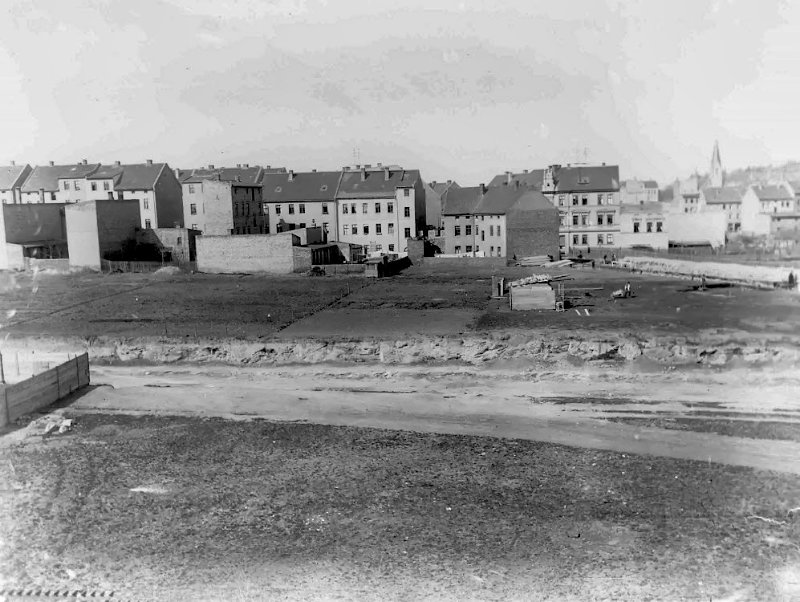 Die Ernestusstraße und Große Gosenstraße. Fotografiert von Gottfried Riehm.