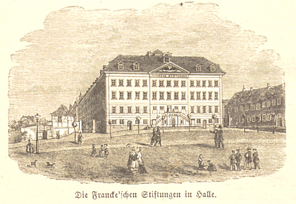 Die Franckeschen Stiftungen in Illustrirte Zeitung für kleine Leute vom Juli 1878.