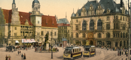 Altes Rathaus Halle (Saale) - ca. 1905