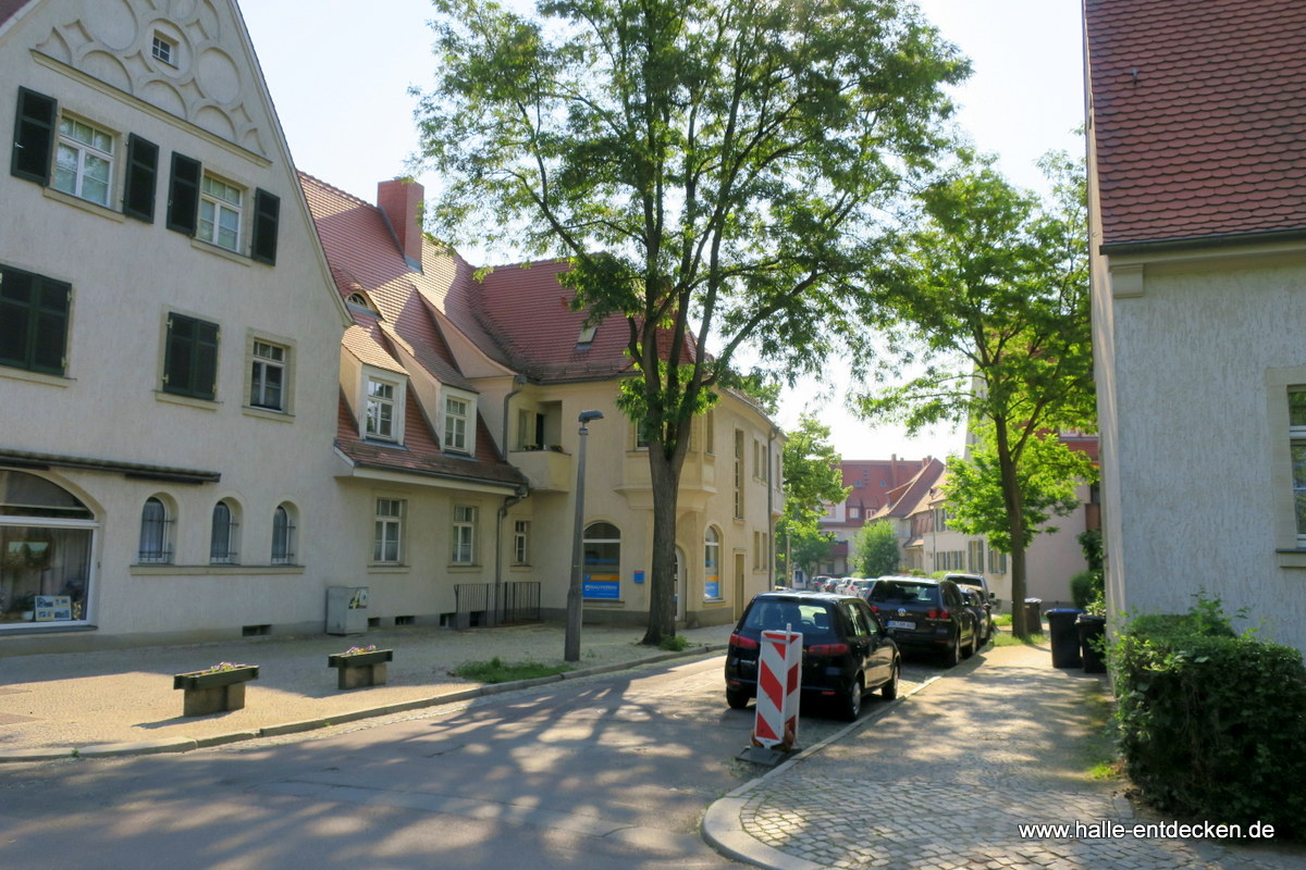 Julius-Kühn-Straße mit Blick in die Thaerstraße