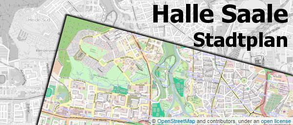 Halle Saale Stadtplan