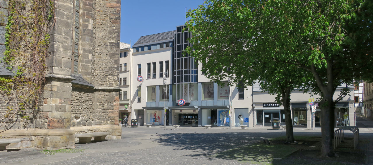 Die Leipziger Straße 10 in Halle an der Saale.