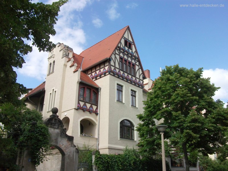 Ein Haus in der Ernestusstraße in Halle.