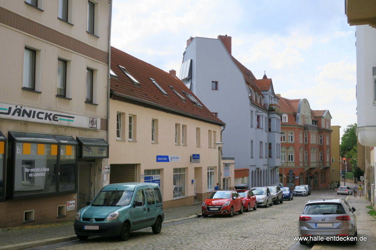 Das nordwestliche Ende der Trifstraße.