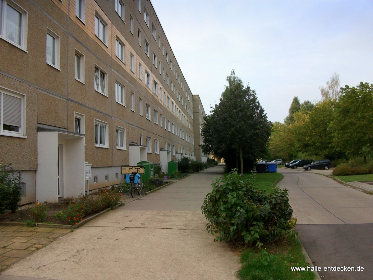 Der Reusenweg in Halle (Saale)