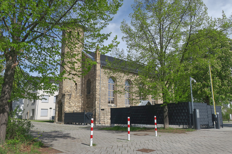 Ehemalige Kirche der Nervenheilanstalt am Ernst-Gründfeld-Weg.