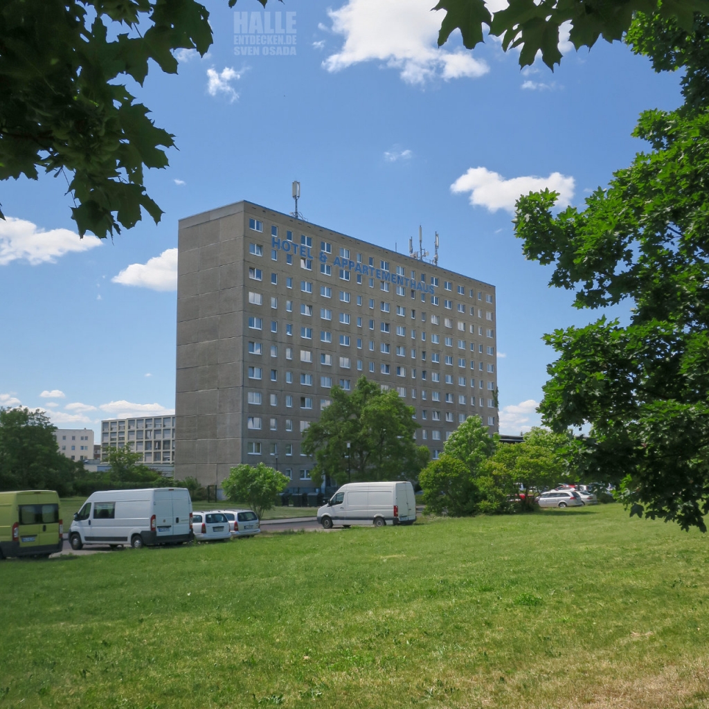 Hotel und Appartementhaus in der Silbertalerstraße in Halle (Saale).