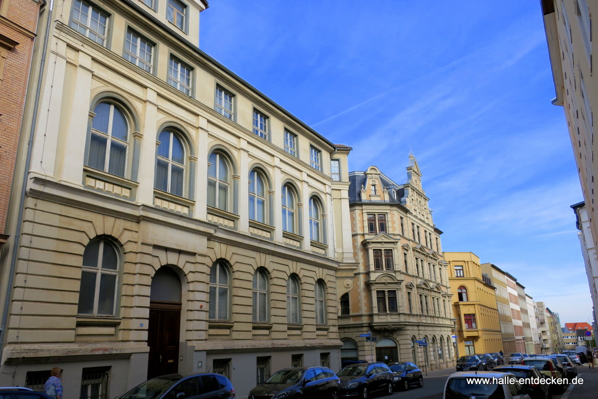 Die Lerchenfeldstraße in Halle (Saale).