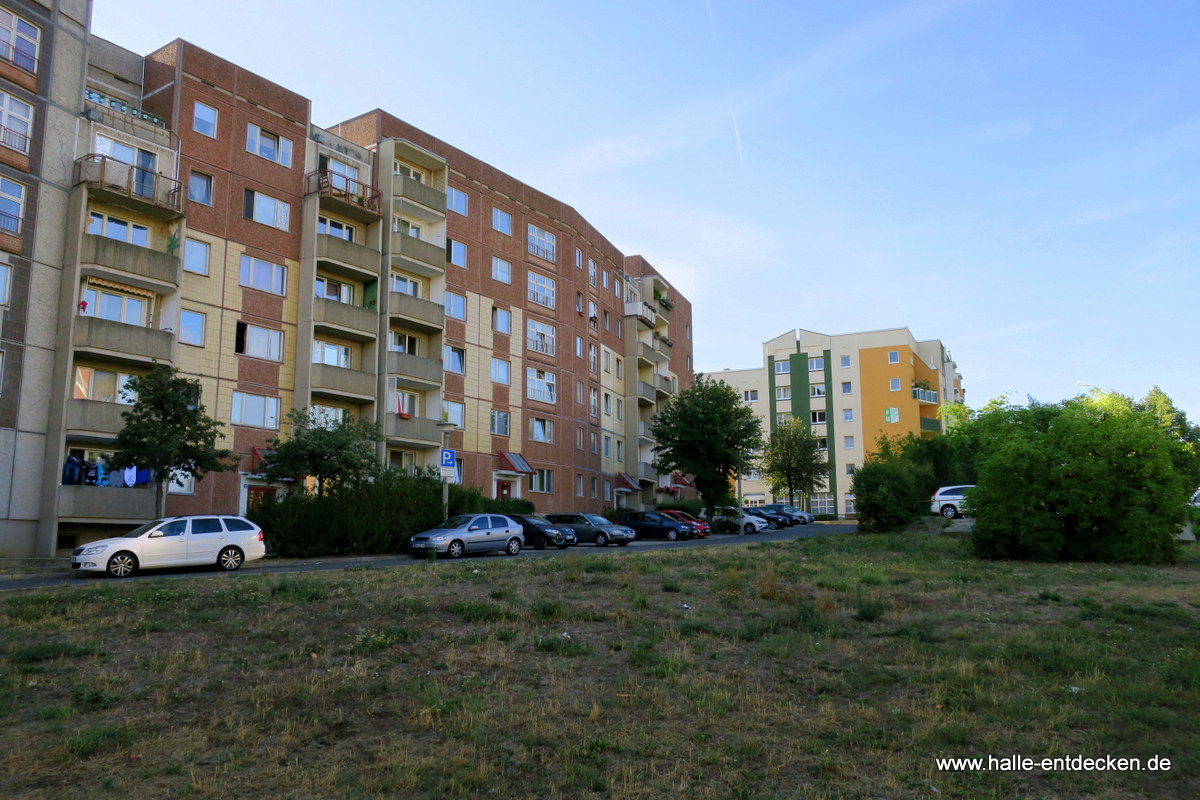 Der Saalberg in Halle (Saale).