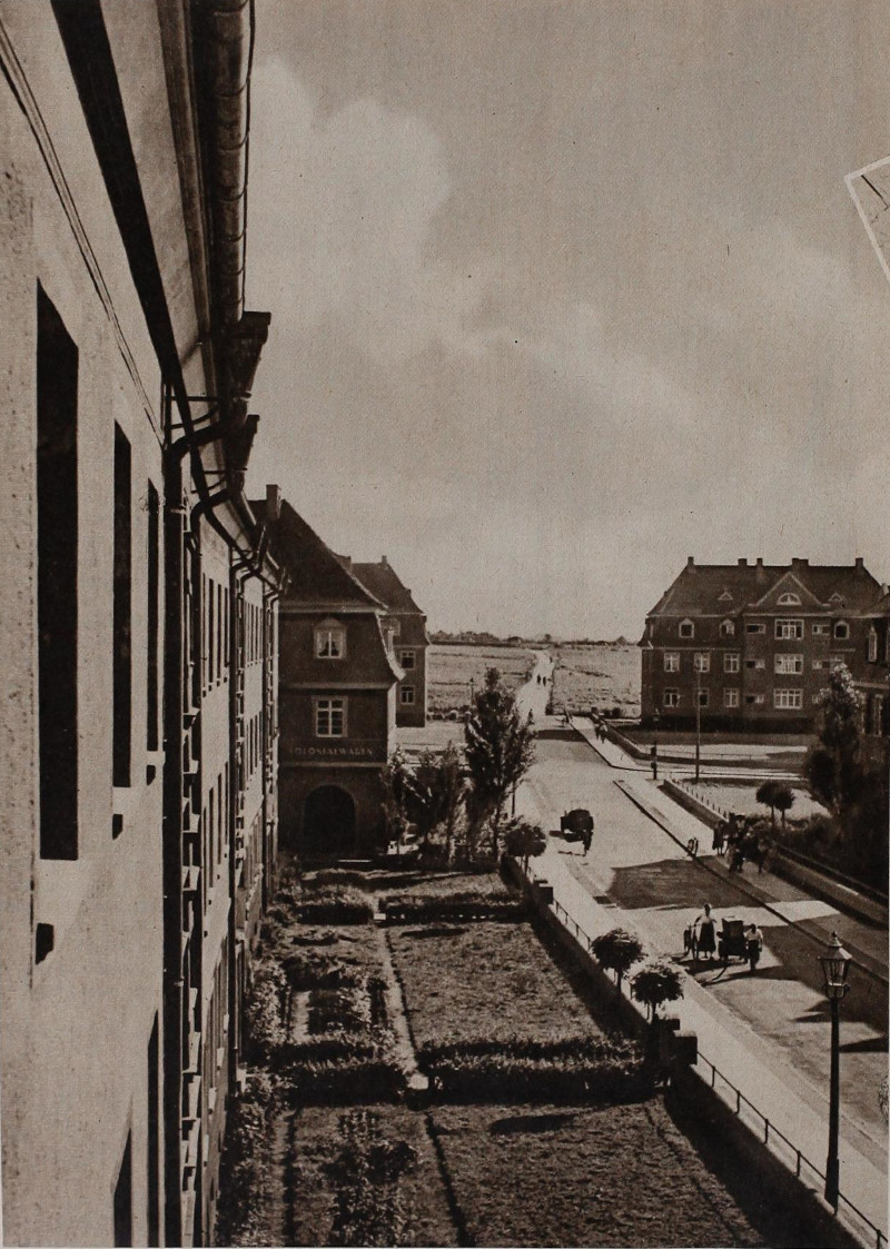 Benkendorfer Straße vermutlich mit Blick auf den Passendorfer Weg.